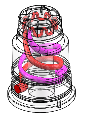 3D printing case diagram
