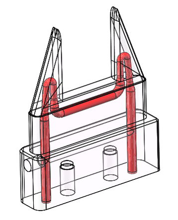 3D printing case diagram